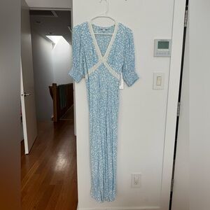 Rixo Blue Dress